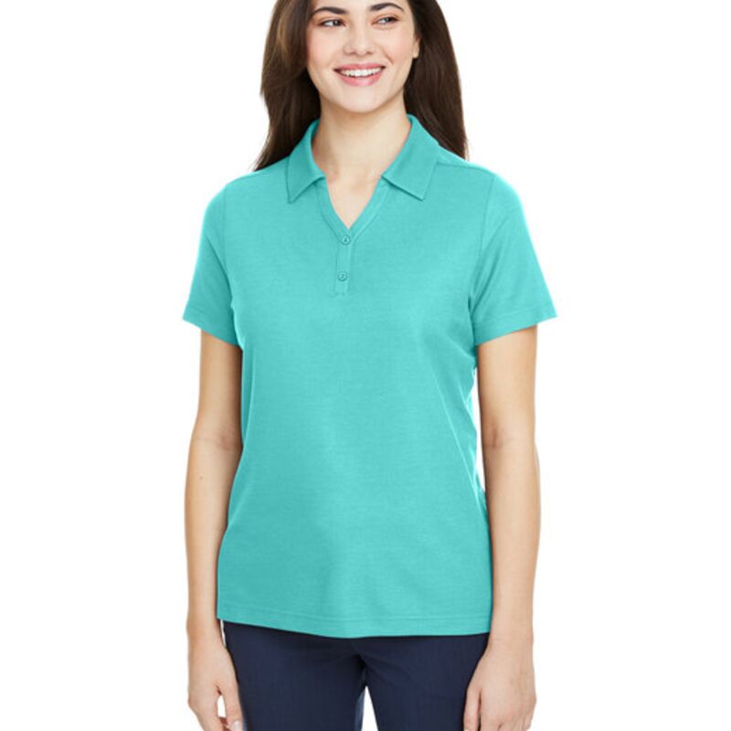 Ladies' Fusion ChromaSoft™ Pique Polo Thumbnail