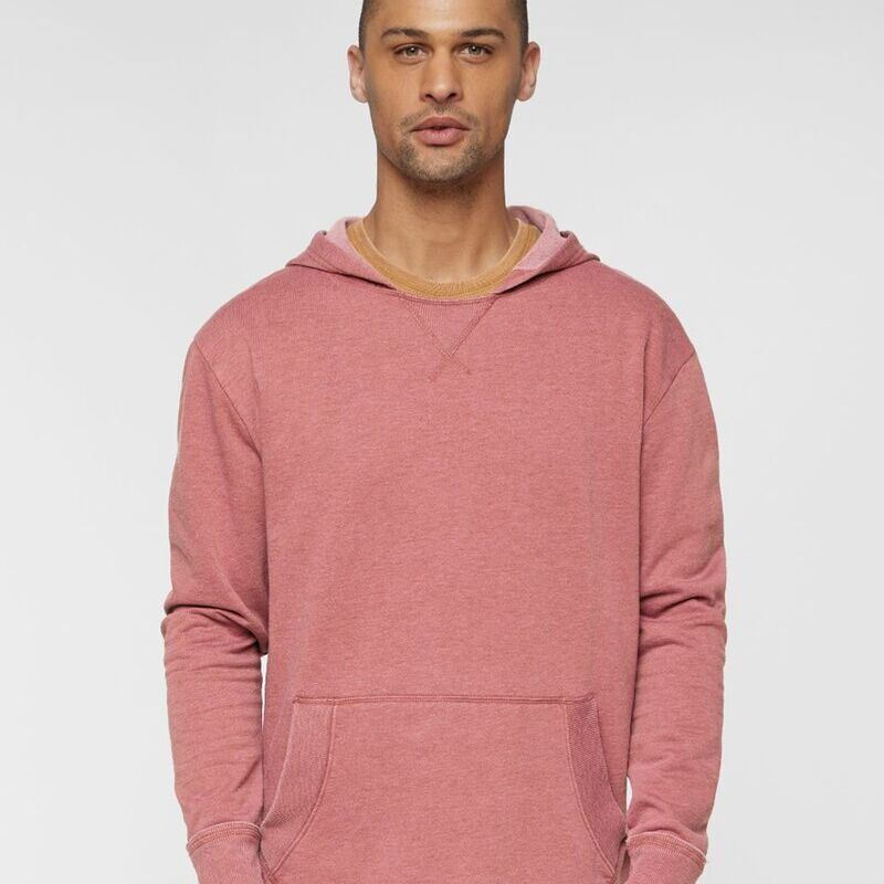 Unisex Vintage Wash Fleece Hoodie Sweatshirt Thumbnail