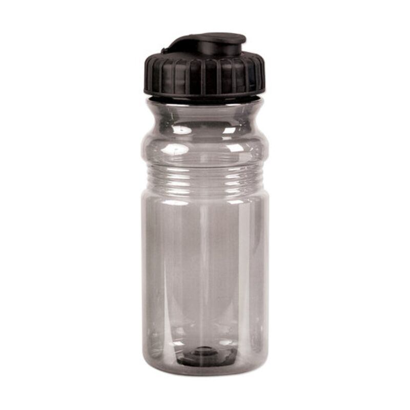 USA Made 20oz Translucent Sport Water Bottle With Snap Cap Thumbnail