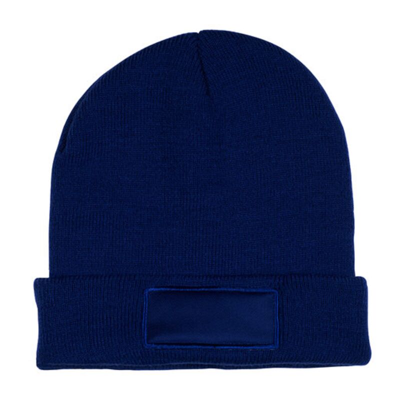 Knit Beanie With Patch Thumbnail