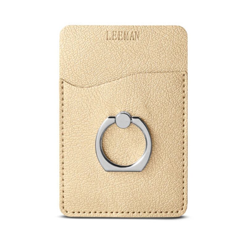 Shimmer Card Holder With Metal Ring Phone Stand Thumbnail