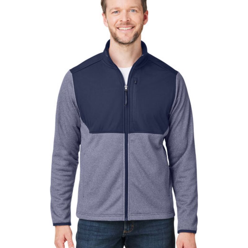 Men's Venture Heathered Stripe Hybrid Jacket Thumbnail