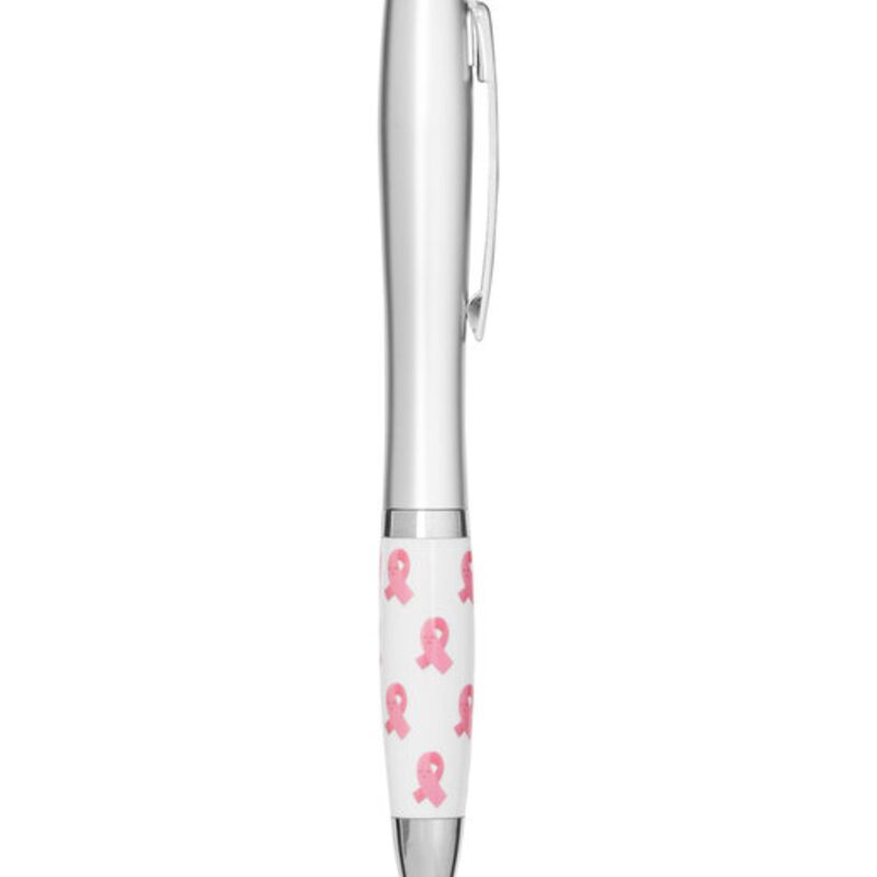 Breast Cancer Awareness Pink Ribbon Ballpoint Pen Thumbnail