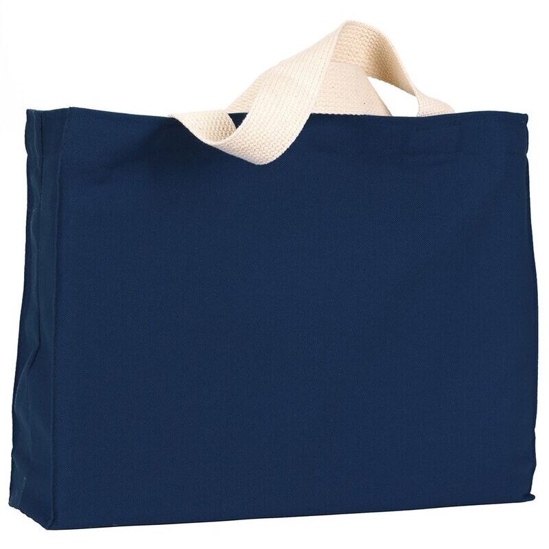 USA-Made Canvas Medium Gusset Tote Bag Thumbnail