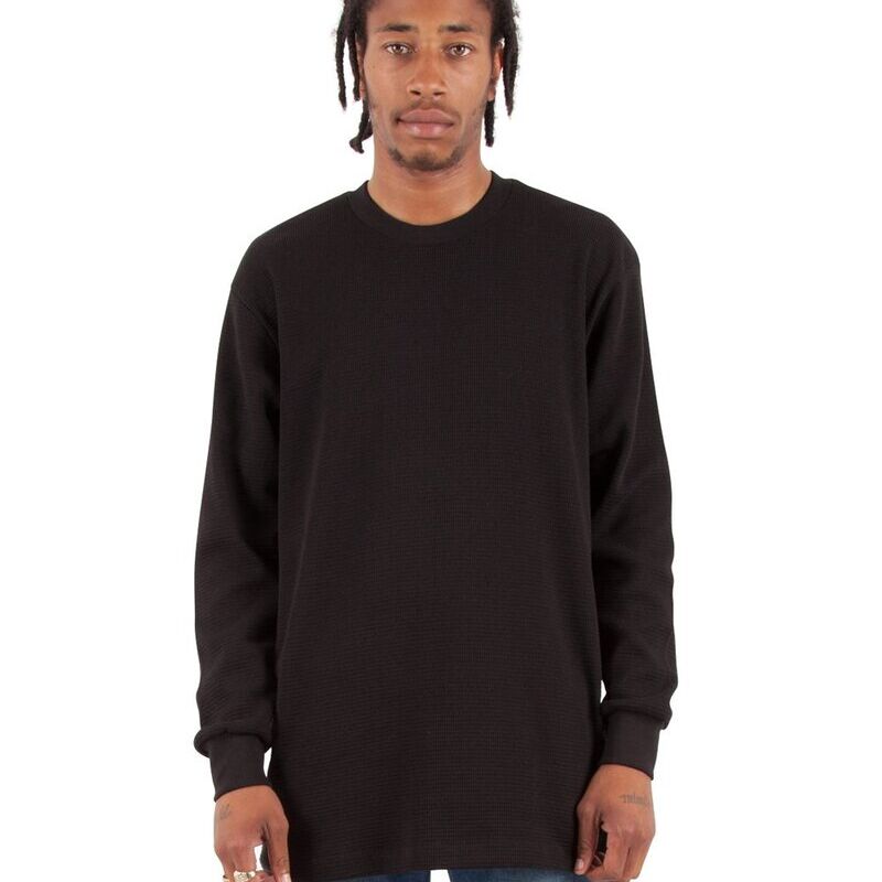 Unisex Heavyweight Thermal Long Sleeve T-Shirt Thumbnail