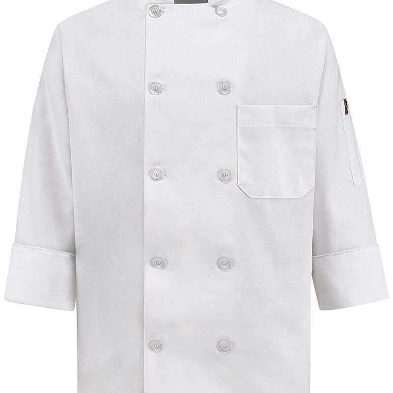 Women's Ten Button Chef Coat Thumbnail