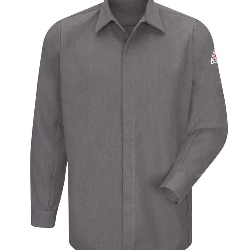 Men's Concealed-Gripper Pocketless Long Sleeve Shirt - CoolTouch® 2 Thumbnail