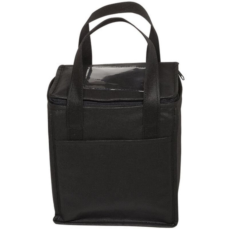 Non-Woven Cubic Lunch Cooler Bag With ID Slot Thumbnail