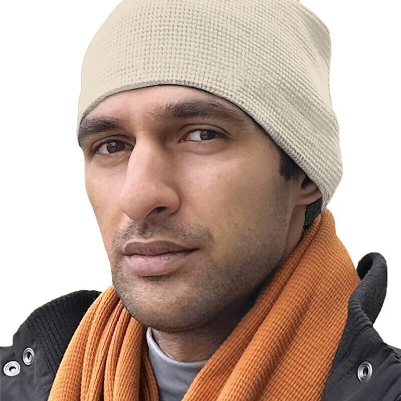 USA-Made 8" Cotton Thermal Beanie Thumbnail