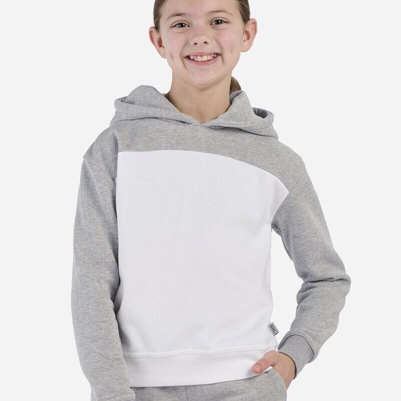 Youth Colorblocked Hooded Sweatshirt Thumbnail