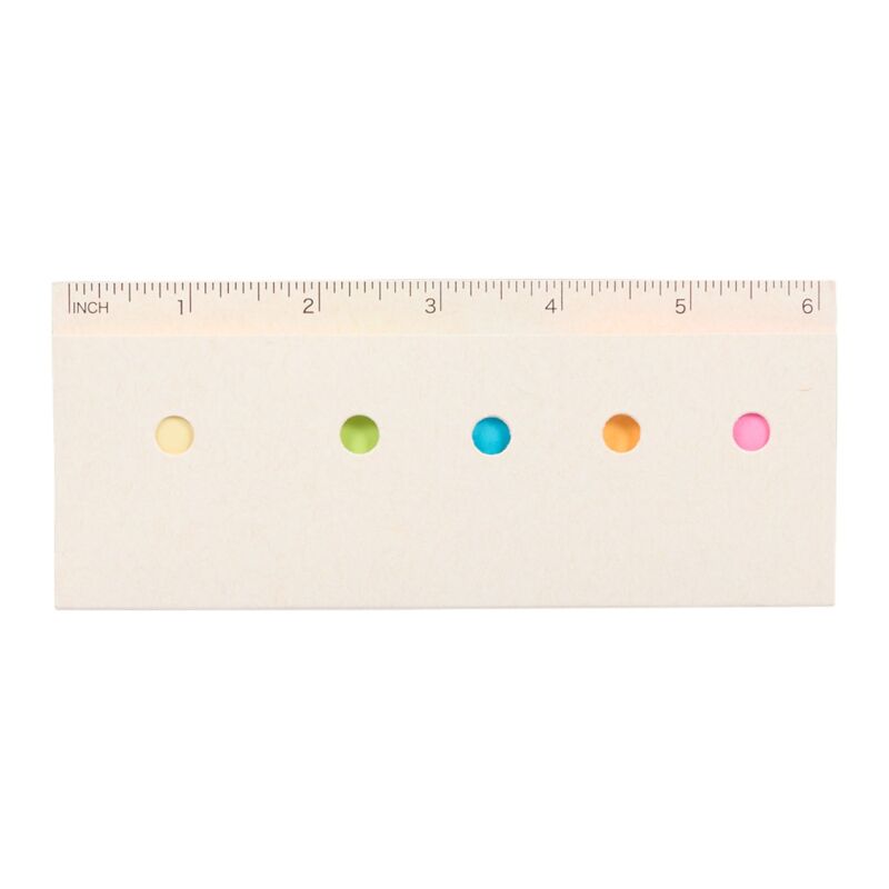 Recycled Milk Carton Sticky Notes & Ruler Pad Thumbnail