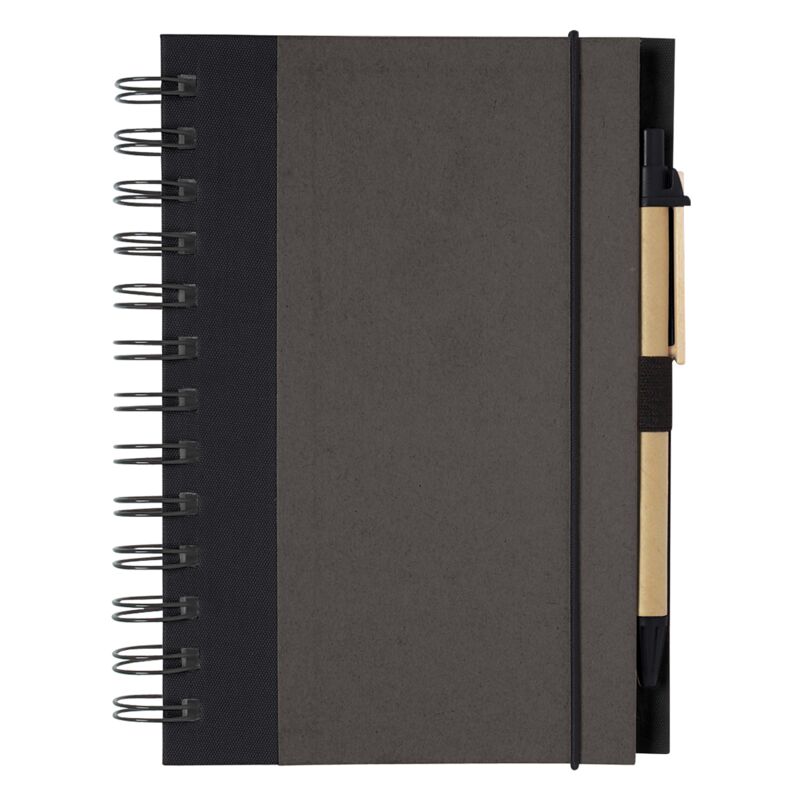 Eco-Inspired Spiral Notebook & Pen Thumbnail